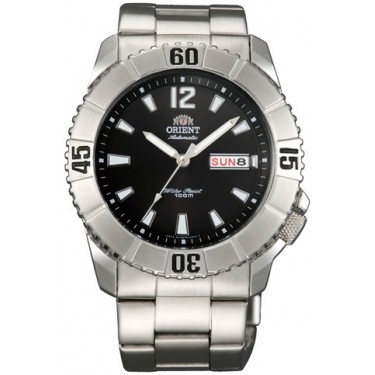 Мужские водонепроницаемые наручные часы Orient EM7D003B