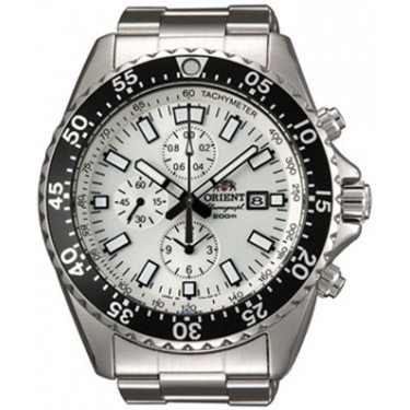 Мужские водонепроницаемые наручные часы Orient TT11003W