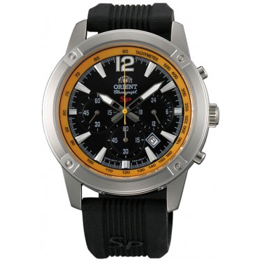 Мужские водонепроницаемые наручные часы Orient TW01007B