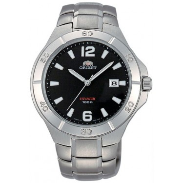 Мужские водонепроницаемые наручные часы Orient UN81001B