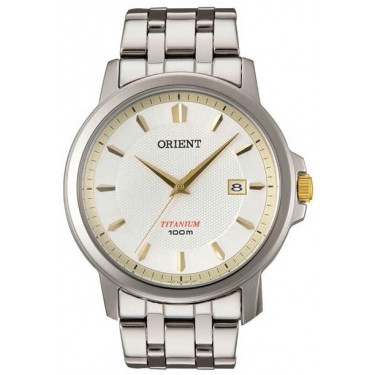 Мужские водонепроницаемые наручные часы Orient UNB3003W