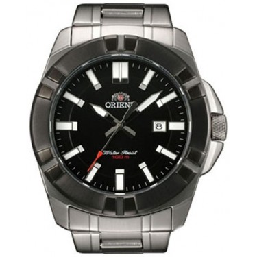 Мужские водонепроницаемые наручные часы Orient UNE8001B