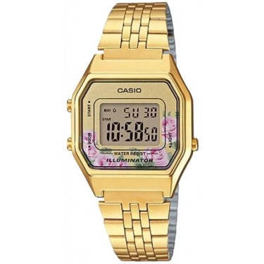 Женские наручные часы Casio LA-680WGA-4C