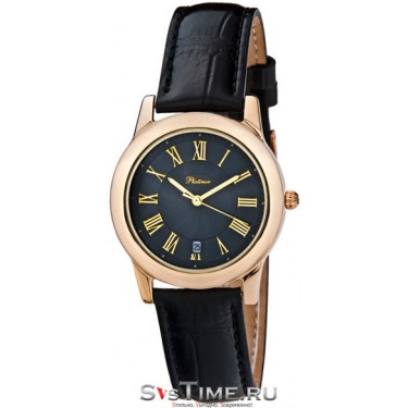 Мужские золотые наручные часы Platinor 40250.517