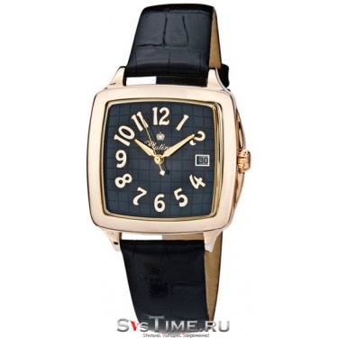 Мужские золотые наручные часы Platinor 40450.533