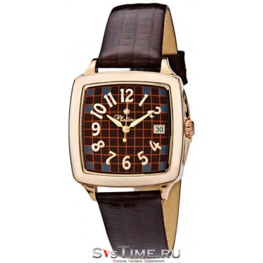 Мужские золотые наручные часы Platinor 40450.727