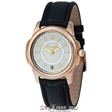 Мужские золотые наручные часы Platinor 41250.210