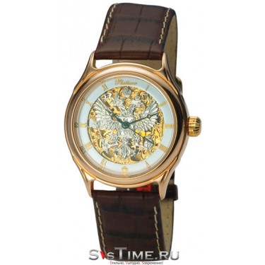 Мужские золотые наручные часы Platinor 41950ОР.156