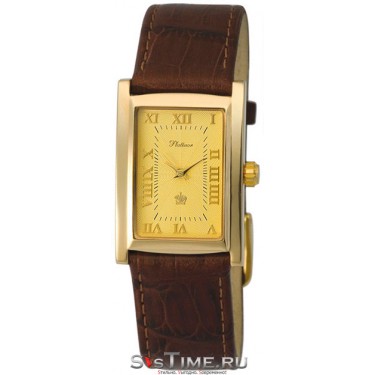 Мужские золотые наручные часы Platinor 50210.421