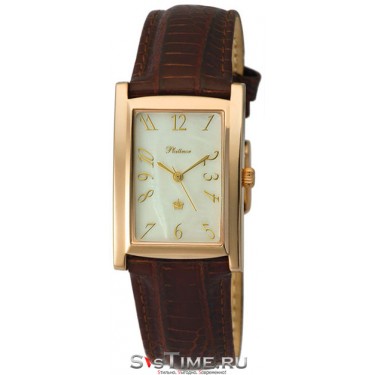Мужские золотые наручные часы Platinor 50250.305