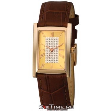 Мужские золотые наручные часы Platinor 50250.419