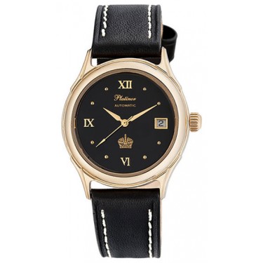 Мужские золотые наручные часы Platinor 50350.516