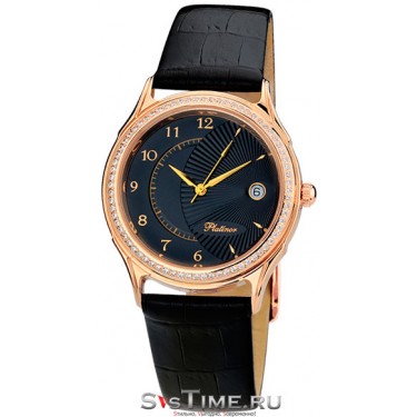 Мужские золотые наручные часы Platinor 50356.532