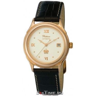 Мужские золотые наручные часы Platinor 50450.122
