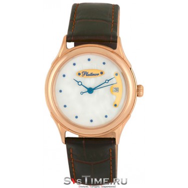 Мужские золотые наручные часы Platinor 50450.326
