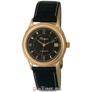 Мужские золотые наручные часы Platinor 50450.506