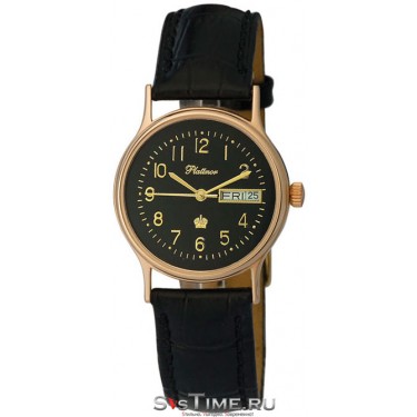Мужские золотые наручные часы Platinor 50750.505