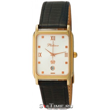 Мужские золотые наручные часы Platinor 50810.216
