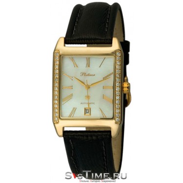 Мужские золотые наручные часы Platinor 51911.315