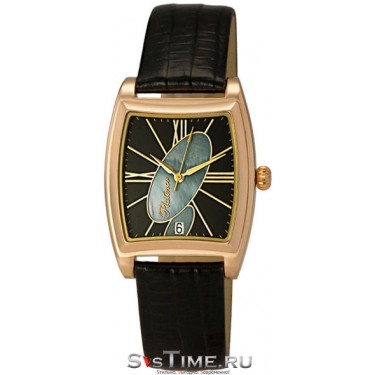 Мужские золотые наручные часы Platinor 53050.517