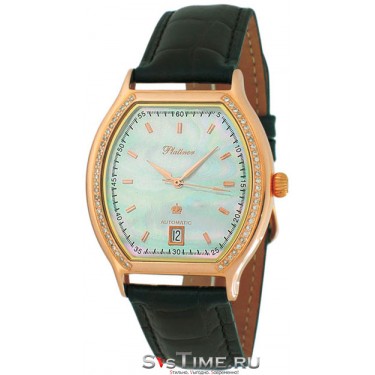 Мужские золотые наручные часы Platinor 53351.303