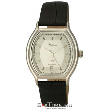 Мужские золотые наручные часы Platinor 53390.204