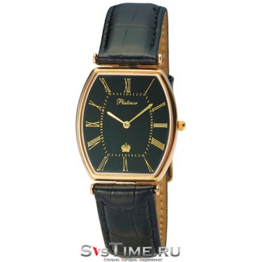 Мужские золотые наручные часы Platinor 53750.520