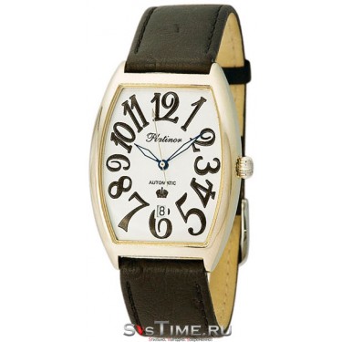Мужские золотые наручные часы Platinor 54140.105
