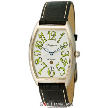 Мужские золотые наручные часы Platinor 54140.805