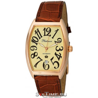 Мужские золотые наручные часы Platinor 54150.405
