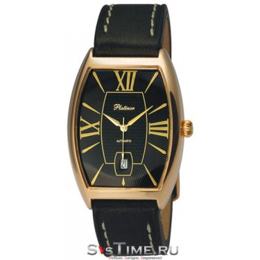 Мужские золотые наручные часы Platinor 54150.516