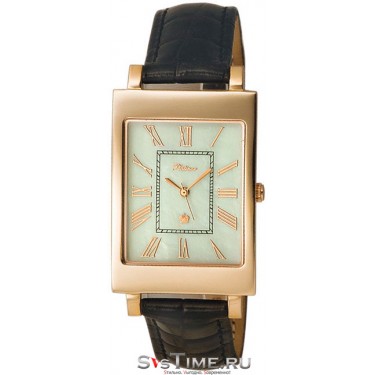 Мужские золотые наручные часы Platinor 54350.320