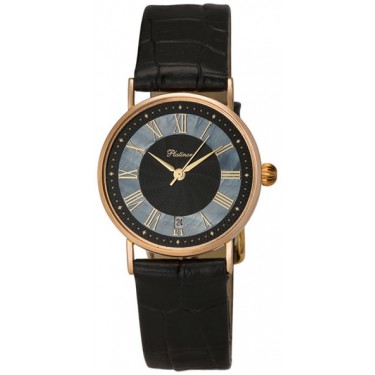 Мужские золотые наручные часы Platinor 54530.517