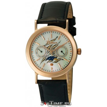 Мужские золотые наручные часы Platinor 54850P.338
