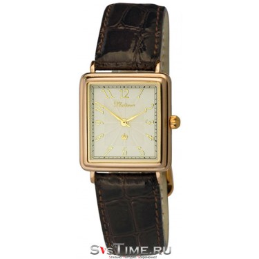 Мужские золотые наручные часы Platinor 54950.111