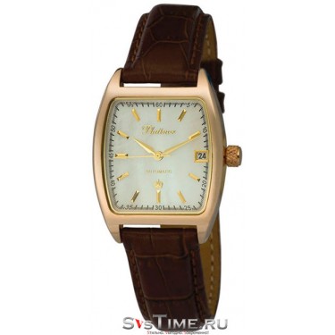 Мужские золотые наручные часы Platinor 55750.303