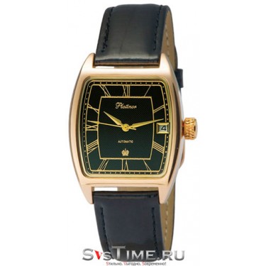 Мужские золотые наручные часы Platinor 55750.521