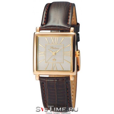 Мужские золотые наручные часы Platinor 57550.120
