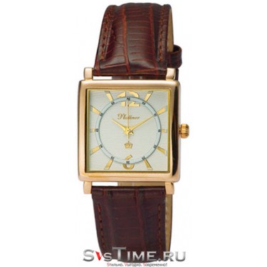Мужские золотые наручные часы Platinor 57550.210