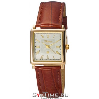 Мужские золотые наручные часы Platinor 57550.221