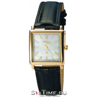 Мужские золотые наручные часы Platinor 57550.315