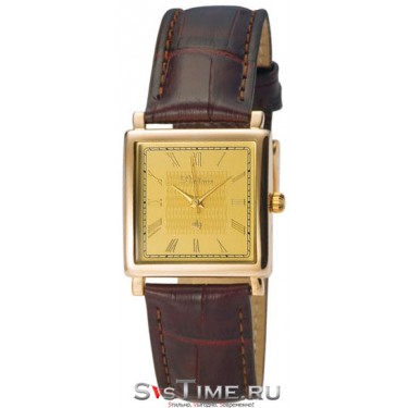 Мужские золотые наручные часы Platinor 57550.421