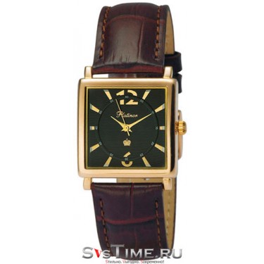 Мужские золотые наручные часы Platinor 57550.510
