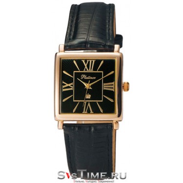 Мужские золотые наручные часы Platinor 57550.520
