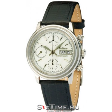 Мужские золотые наручные часы Platinor 57740.103