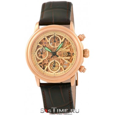 Мужские золотые наручные часы Platinor 57750Д.455