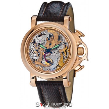 Мужские золотые наручные часы Platinor 59050СД ОР.212
