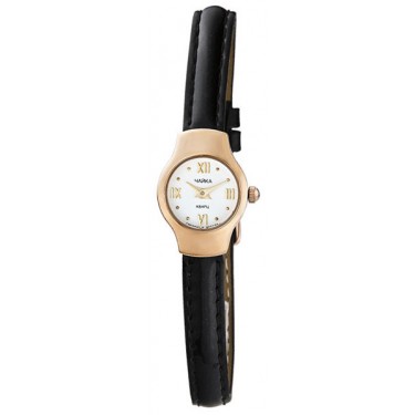 Женские золотые наручные часы Чайка 42050.116