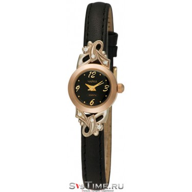 Женские золотые наручные часы Чайка 44150-146.506