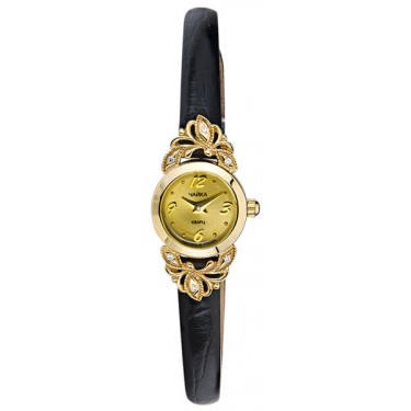 Женские золотые наручные часы Чайка 44160-466.406